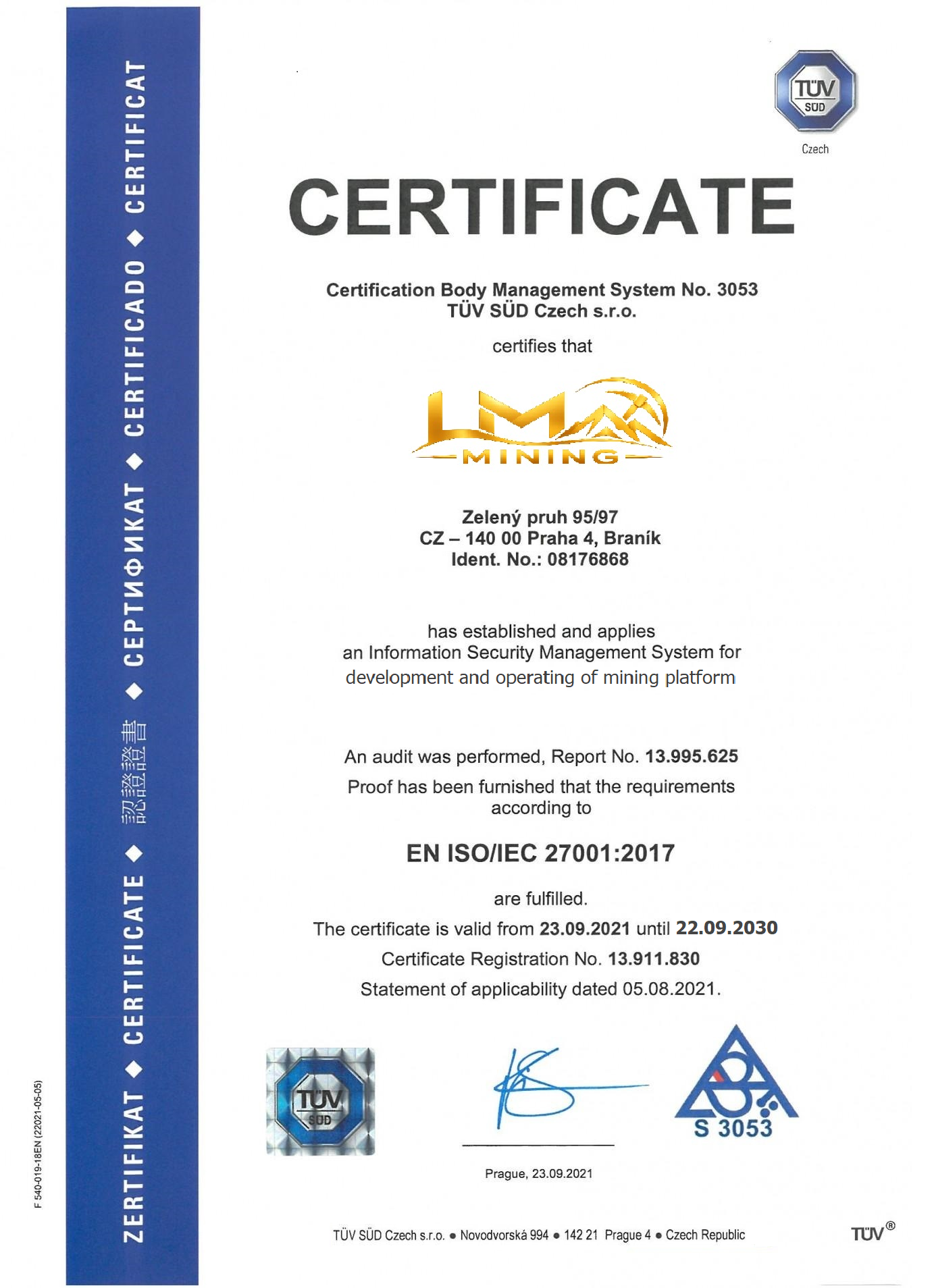 Certificat